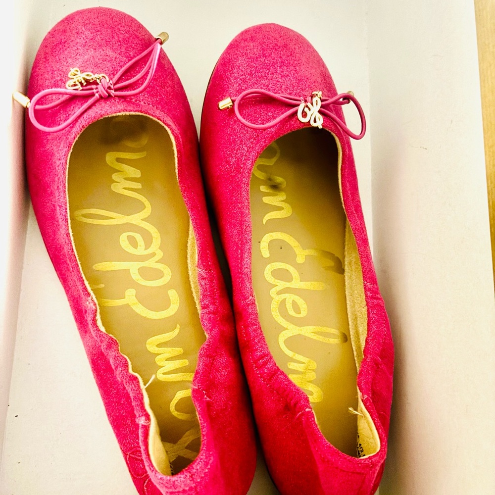 ❤️ Sam Edelman Pink Ballet Flat Kids Shoes